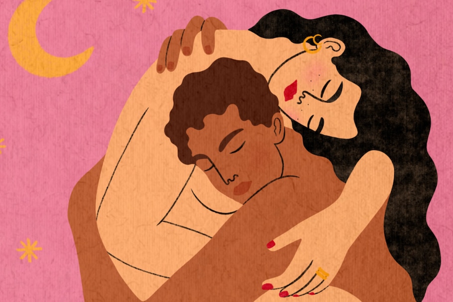 Paar, Zärtlichkeit, Sexualität