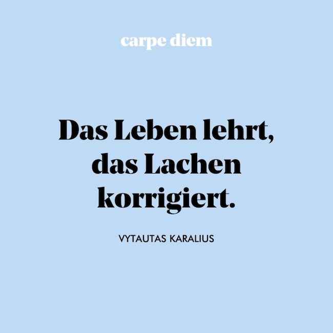 carpediem.life: Sprüche über das Lachen