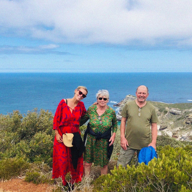 Eltern zu Besuch in Südafrika
