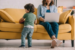 Home Office mit Kindern