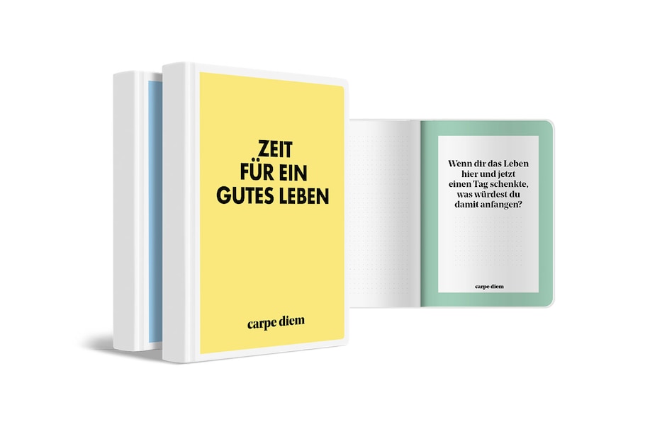 Abo Geschenk carpe diem Magazin Notizbuch