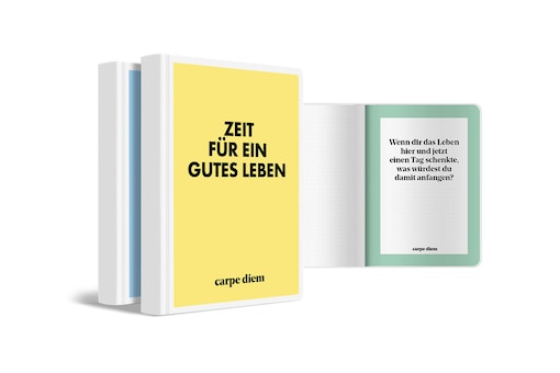 Abo Geschenk carpe diem Magazin Notizbuch