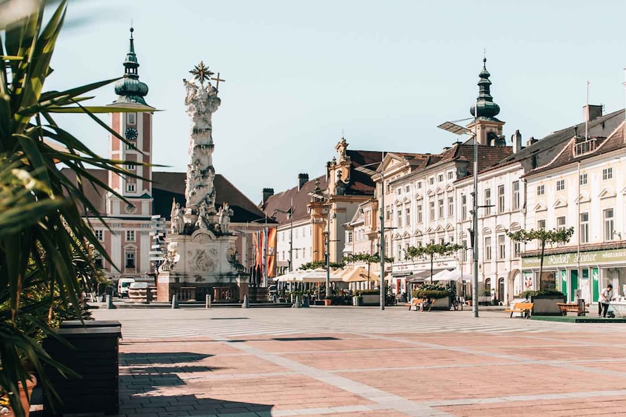 St. Pölten im Sommer