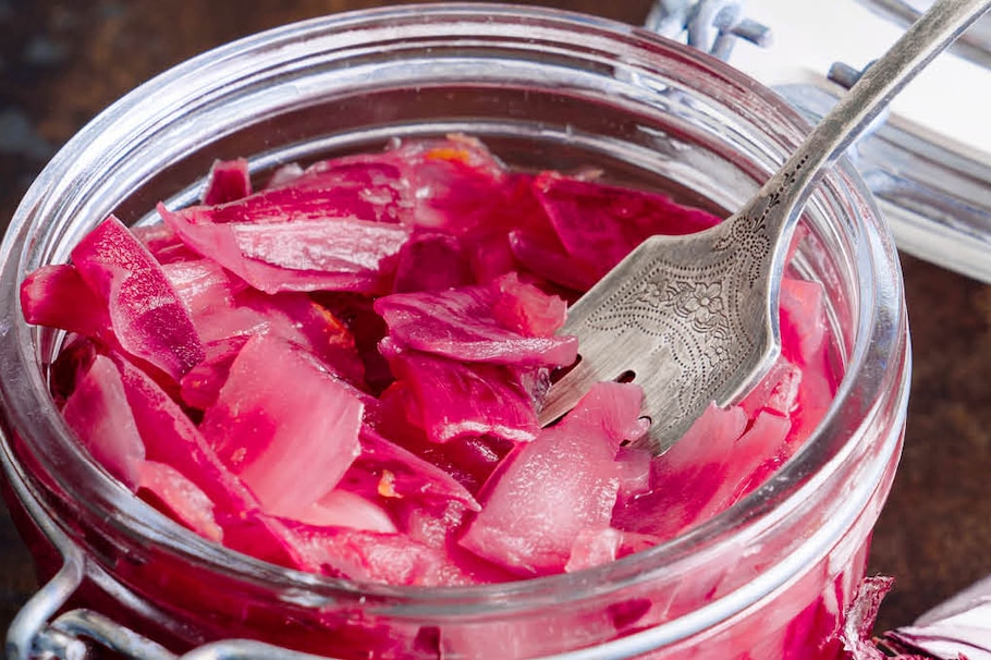 Fermentierter Zwiebel