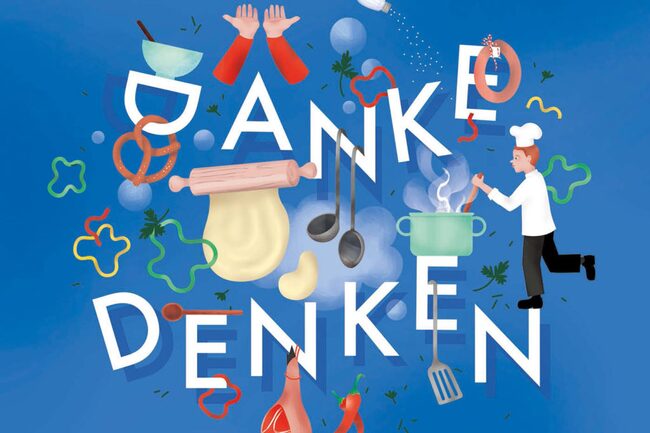 Malzeit Illustration: Danke denken