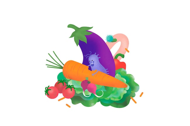 Gemüse für ein gesundes Mikrobiom