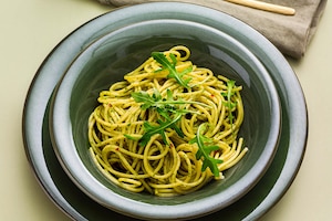 Spaghetti mit Pesto