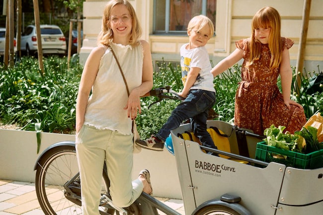 Radfahren mit Kindern