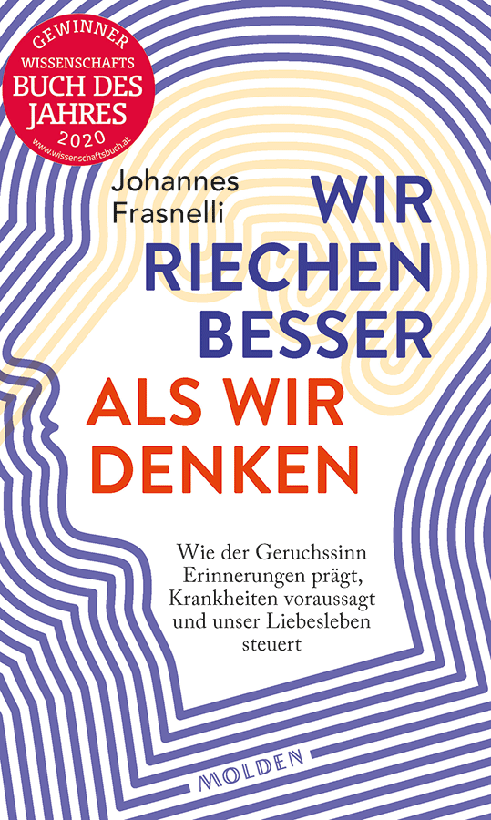 Buch Cover Johannes Frasnelli Wir riechen besser als wir denken