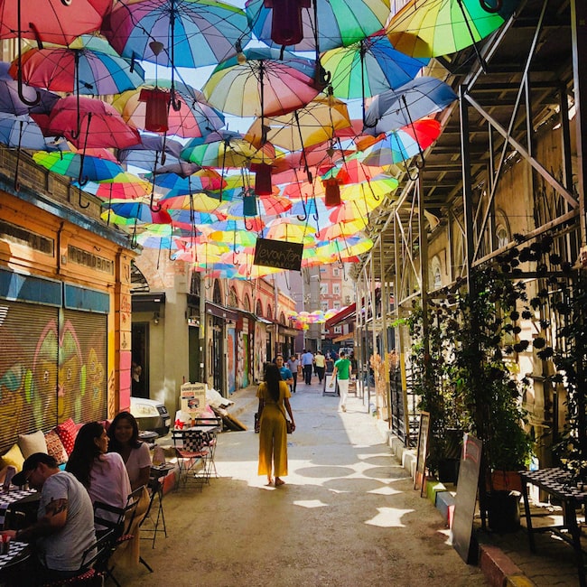 Gasse in Istanbul