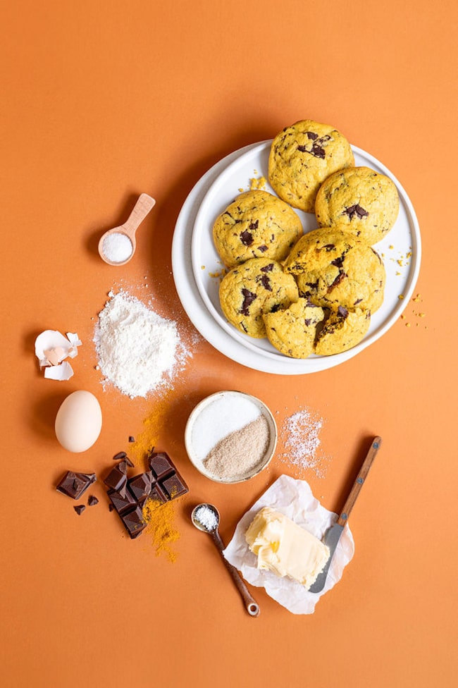 Rezept für Kurkuma-Cookies aus dem carpe diem-Magazin