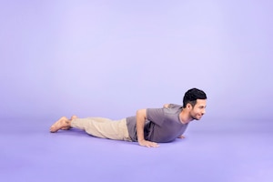 Bhujangasana, die Kobra, Yoga, Yogaübung, Bewegung, Sport, Dehnung, carpe diem