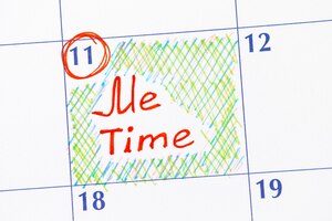 Kalender, Kalendereintrag, Me-Time, carpe diem