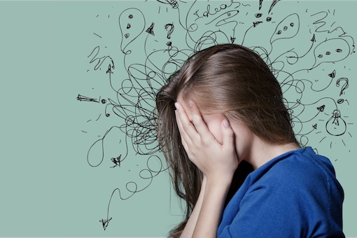 Frau, Stress, Überforderung