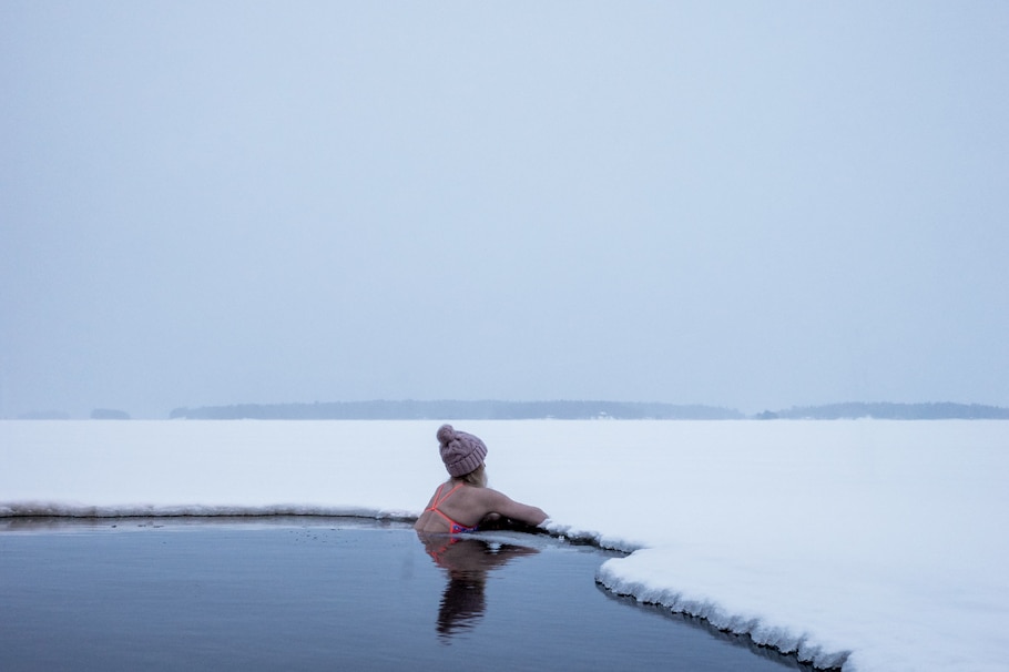 Eisbaden: Kälte macht froh