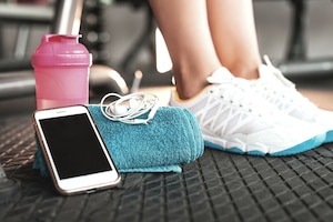 Fitness, Apps, Bewegung, sportlich, Smartphone, Handy