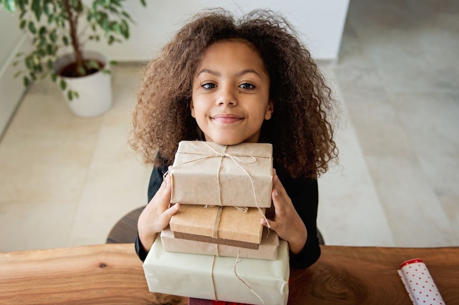 Mädchen, Geschenke, Wohnung