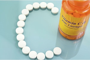 Vitamin C, Zink, Nahrungsergänzungsmittel