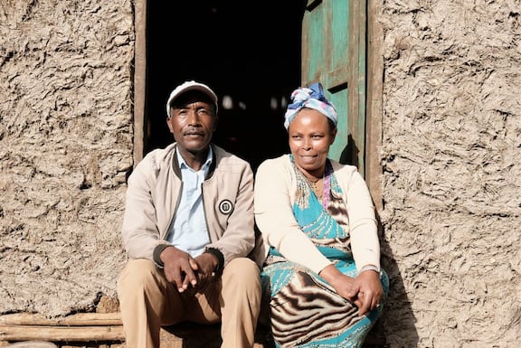 Kaffeebauern, Ehepaar, Äthiopien
