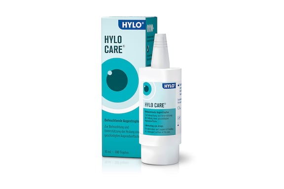 Mit den Hylo Care® Augentropfen kannst du speziell bei leicht bis mittelschweren trockenen Augen nachhelfen.