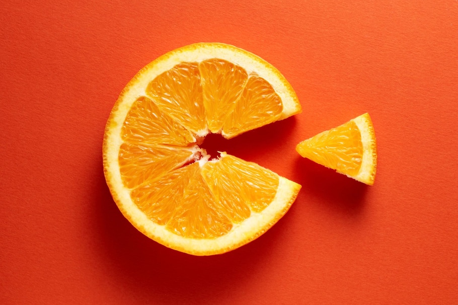Vitamin C, Orangenscheibe