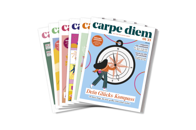 Wohlfühlmomente, Freude Schenken, carpe diem Magazin