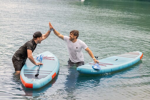 Microadventures geben dem Entertainment-Duo wieder Kraft und Energie für ihren Alltag.
