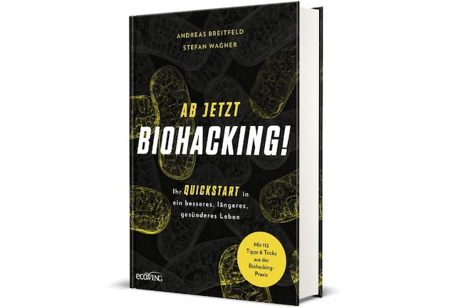 Buchcover Ab jetzt Biohacking!