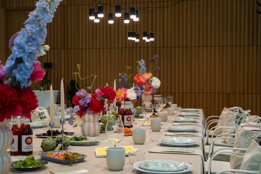 Gedeckte Tafel Longevity Dinner
