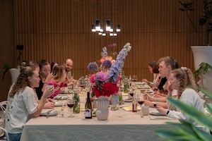 Die liebevoll gestaltete Tafel bei unserem Longevity Dinner