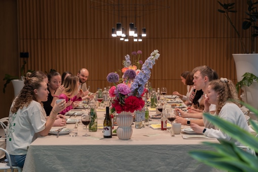 Die liebevoll gestaltete Tafel bei unserem Longevity Dinner