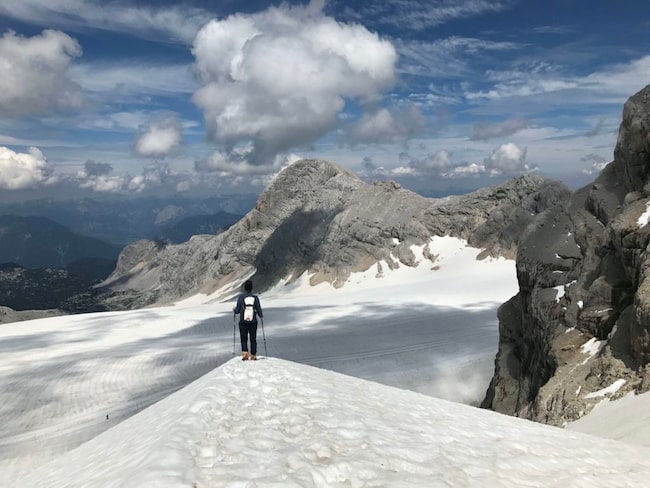 Am Dachstein Gletscher