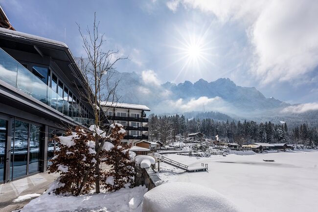 Hotel Eibsee im Winter