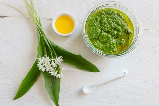 Bärlauchpesto, Rezept, Pesto ohne Parmesan
