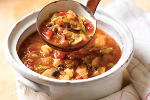 Suppenrezept: Sämige Suppe mit Steinpilzen