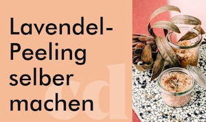 Lavendelpeeling selber machen