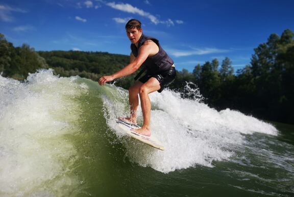 Wakesurfen