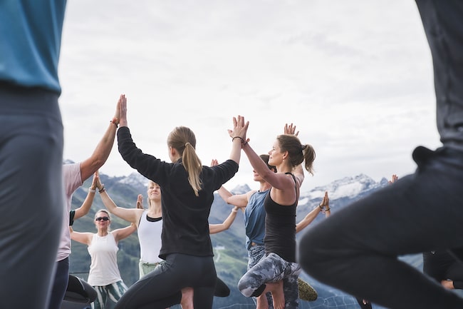 Mountain Yoga Festival, Yoga inmitten der Berge