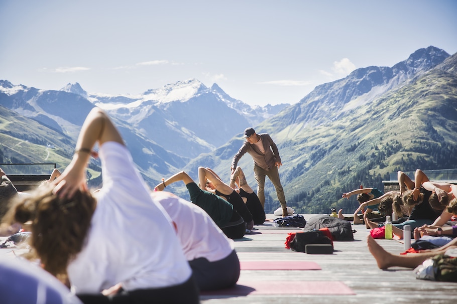 Mountain Yoga Festival, Yoga inmitten der Berge