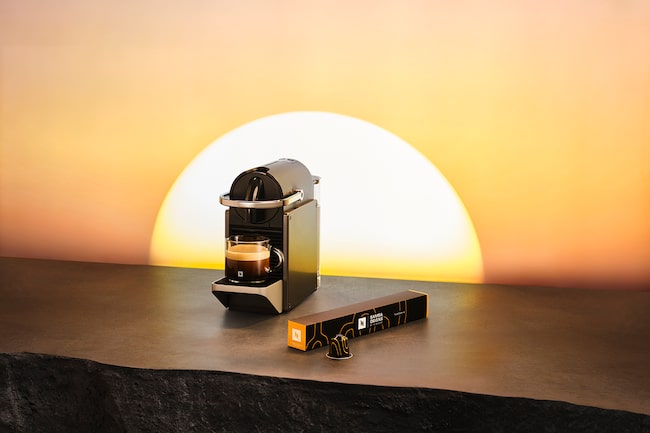 Kaffeemaschine und Kapseln von Nespresso