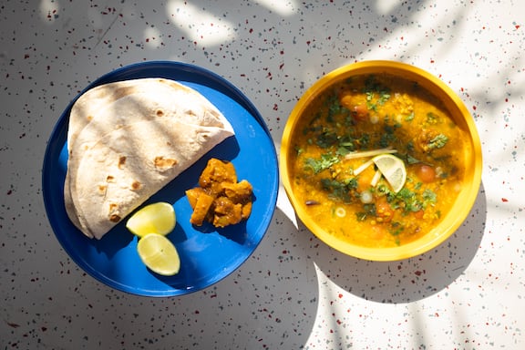 satt & selig Podcast #4 Rezept Dal-Tadka (Linsen-Dal) mit Roti (Vollkornfladen)