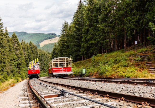 Unterwegs mit der Thüringer Bergbahn