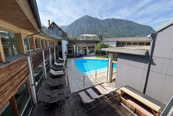 Pool bei der Wasnerin